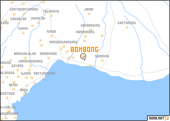 map of Bombong