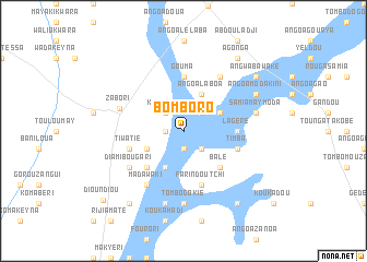 map of Bomboro