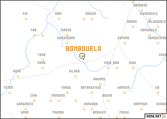 map of Bombouéla