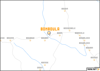 map of Bomboula