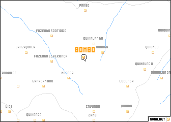 map of Bombo