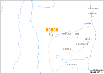 map of Bombo