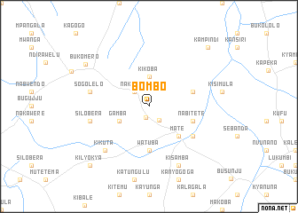 map of Bombo