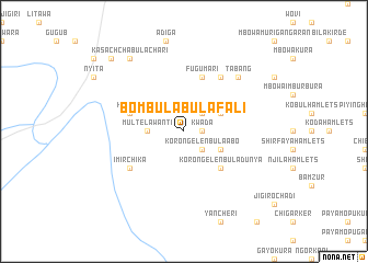 map of Bombula Bula Fali