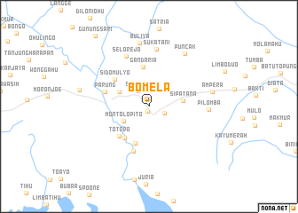 map of Bomela