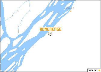 map of Bomenenge