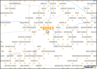 map of Bomen