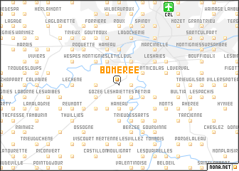 map of Bomerée