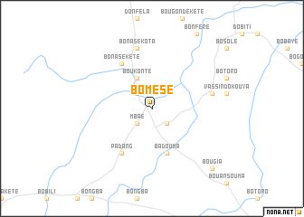 map of Bomèsé