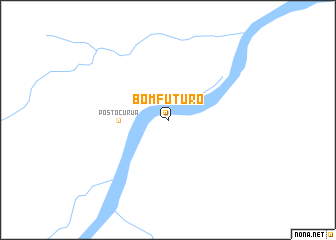 map of Bom Futuro