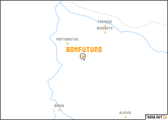 map of Bom Futuro