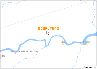 map of Bom Futuro