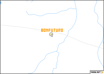 map of Bom Futuro