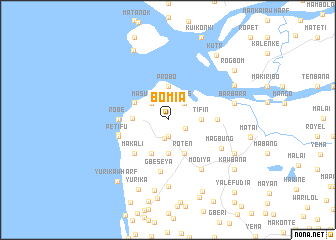 map of Bomia