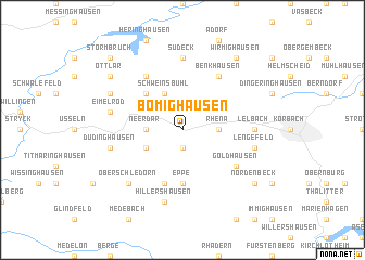 map of Bömighausen