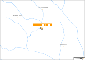 map of Bom Intento