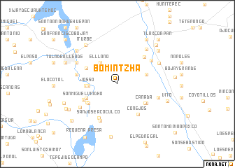 map of Bomintzhá