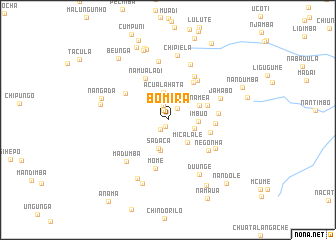 map of Bomira