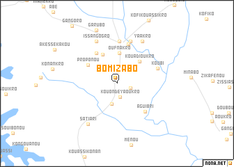 map of Bomizabo