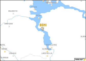 map of Bomi