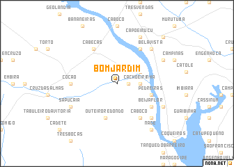 map of Bom Jardim