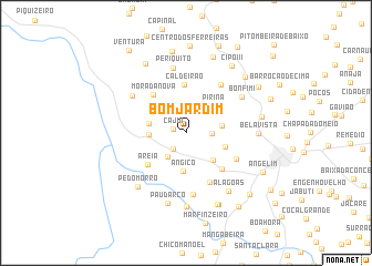 map of Bom Jardim