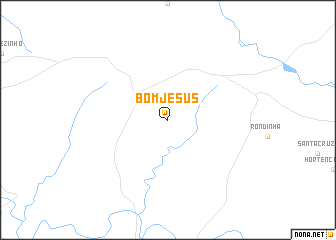 map of Bom Jesus