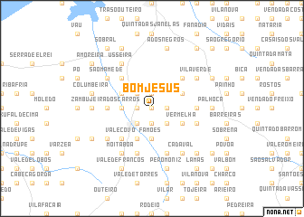 map of Bom Jesus