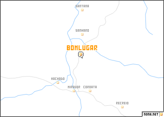 map of Bom Lugar