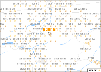 map of Bommen