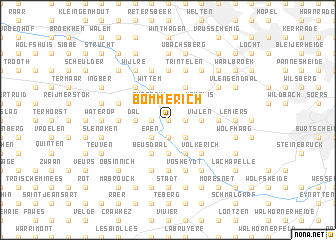 map of Bommerich