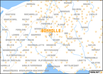 map of Bommolle