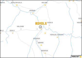 map of Bomole