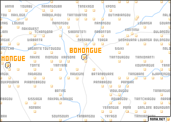 map of Bomongue