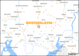 map of Bomono Ba Djérou