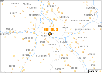 map of Bomovo