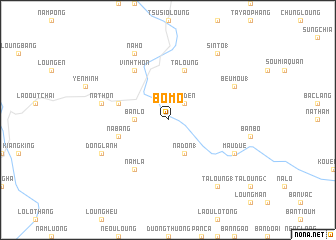 map of Bo Mơ