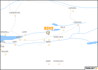 map of Bomo