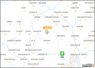 map of Bomo