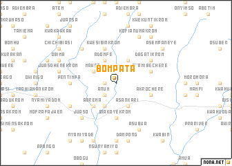 map of Bompata