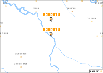 map of Bomputu
