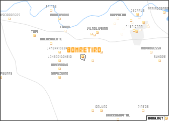 map of Bom Retiro