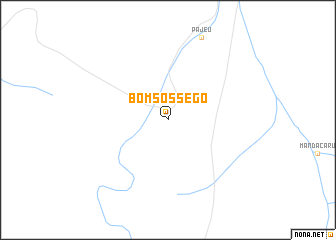 map of Bom Sossêgo