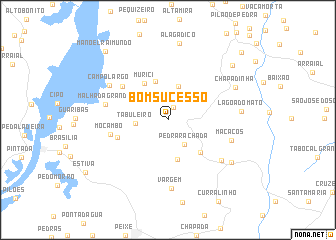 map of Bom Sucesso