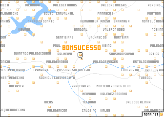 map of Bom Sucesso