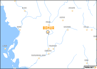 map of Bomua