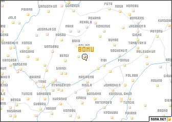 map of Bomu