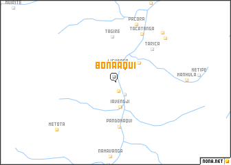map of Bonaaqui