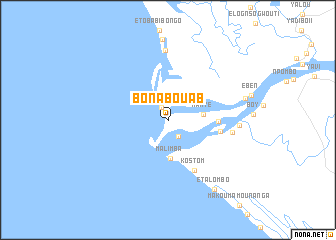map of Bonabouab