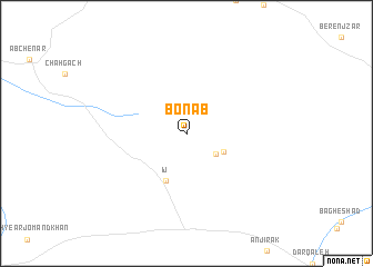 map of Bon Āb
